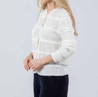 Maria Pavan - Women's Ross Fringe Cardigan
