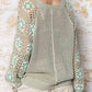 Pol - Good Energy Patchwork Crochet Sweater