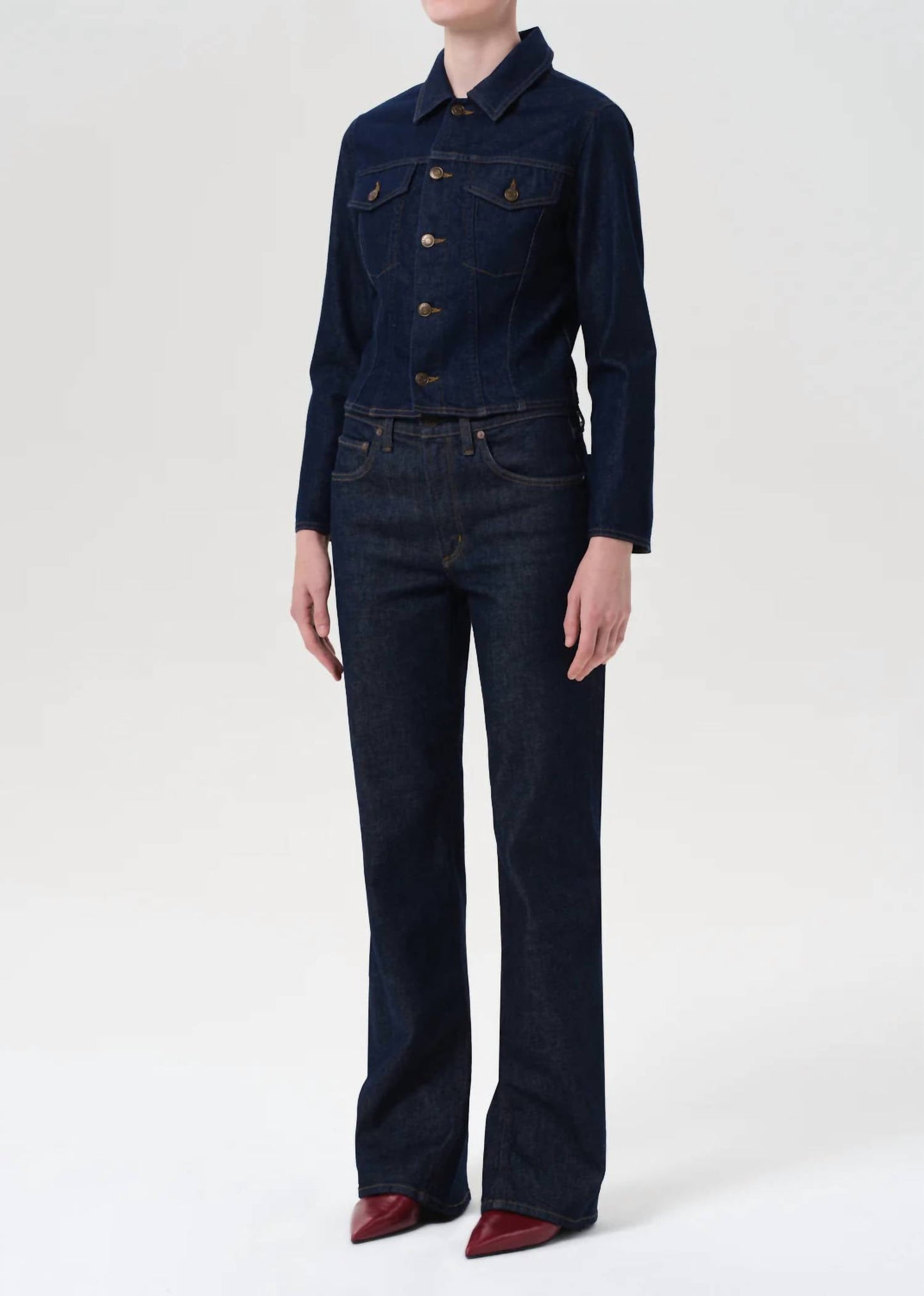 Agolde - Contoured Long Sleeve Jacket