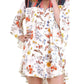 Umgee - Floral Bell Sleeve Dress