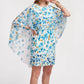 Frances Valentine - Mini Cape Mini Dress