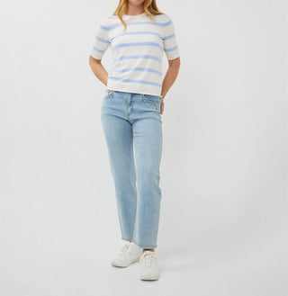 Esqualo - Trousers Embroidery Jeans