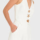 Amanda Uprichard - Paltrow V-neck Cropped Vest