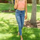 Judy Blue - Hi-Waisted Embroidered Pocket Relaxed Jeans