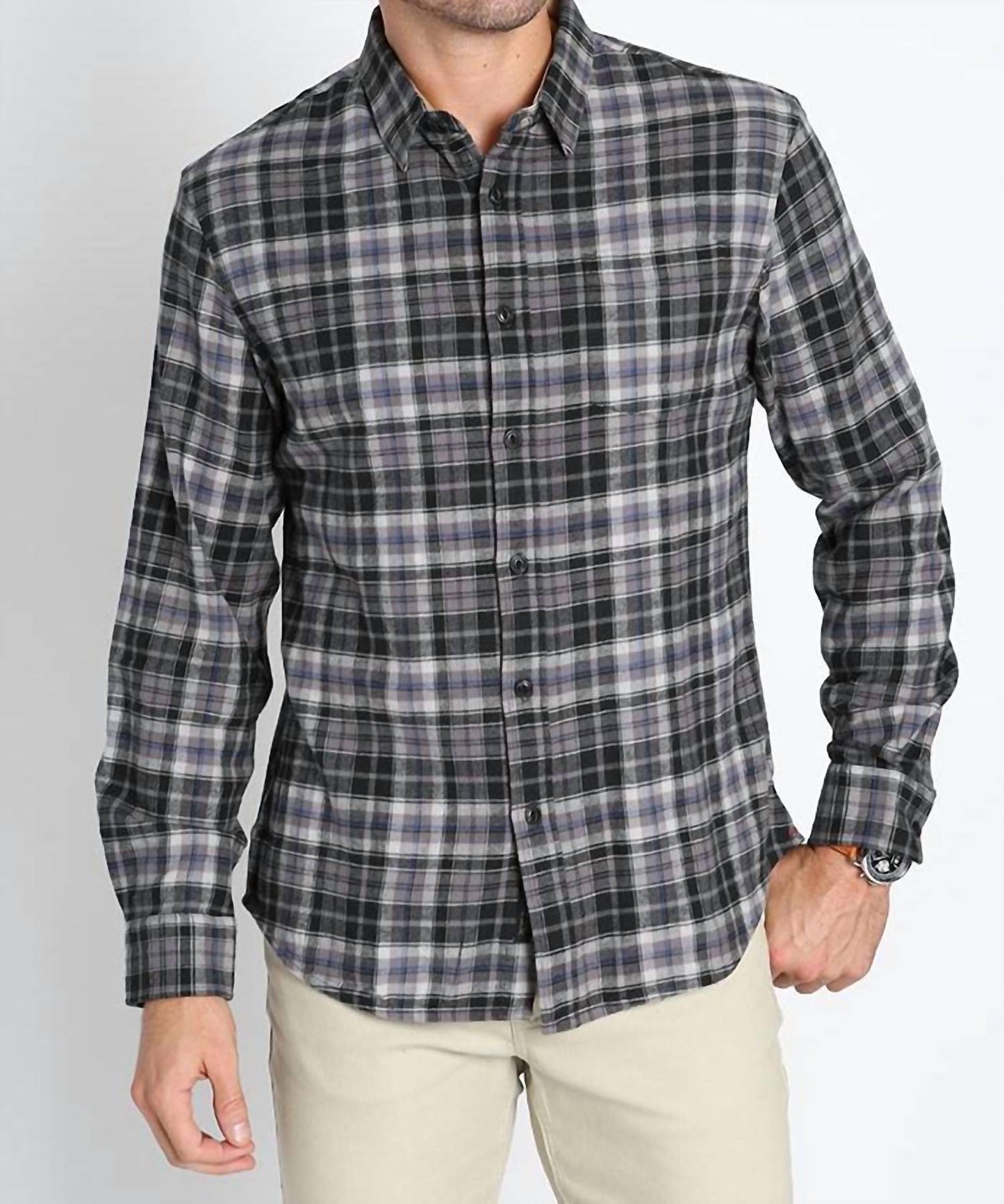 Jachs New York - Stretch Midweight Flannel Workshirt