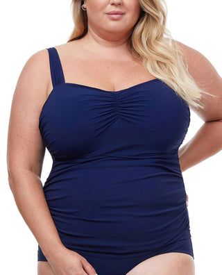 Perfil da Gottex - Top tankini plus size com aro e decote coração
