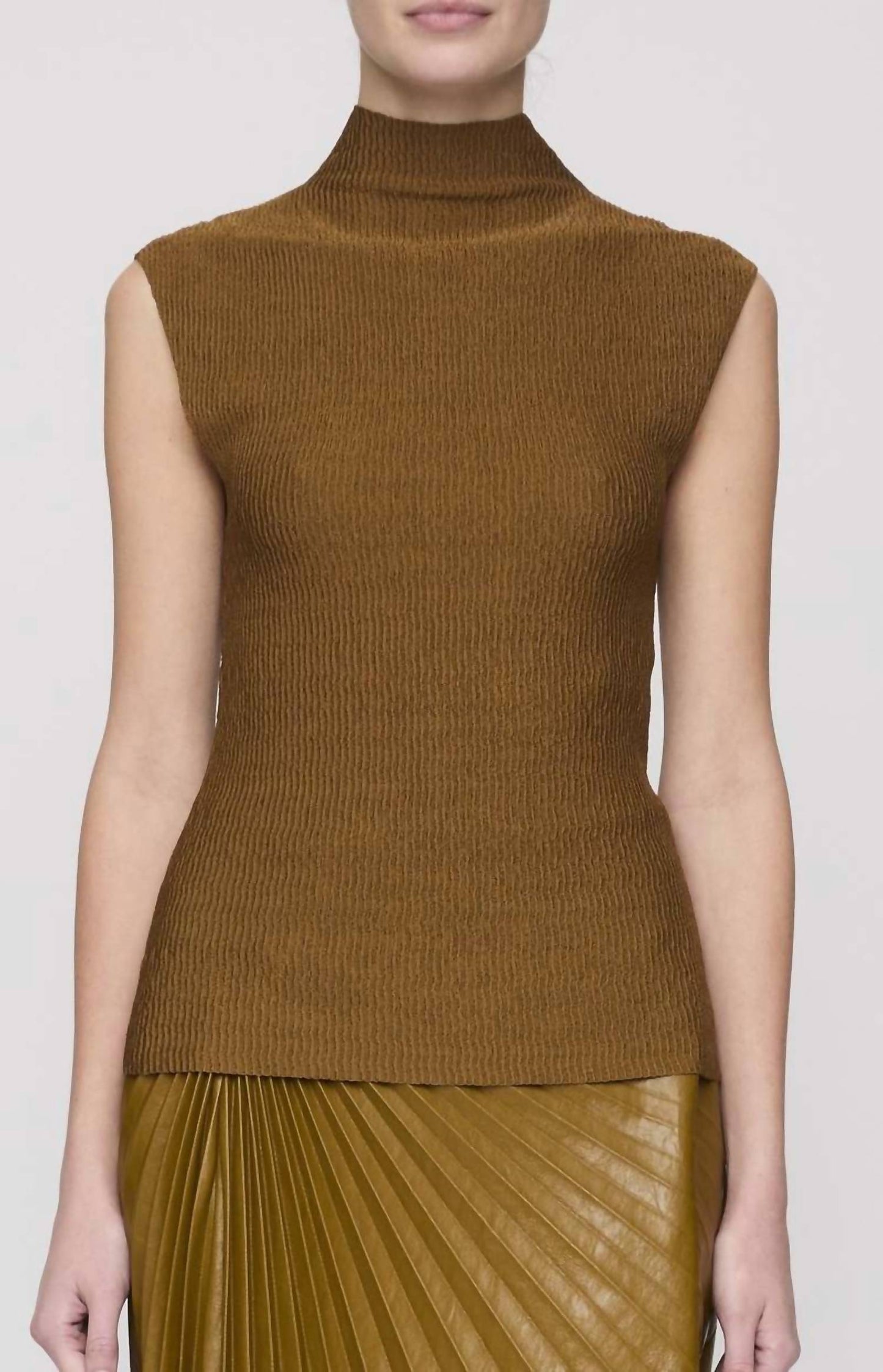 A.L.C. - Sleeveless Turtleneck Top