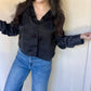 Z Supply - Prescott Cropped Button Up Top