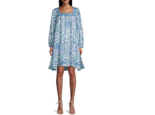 Johnny Was - Vestido curto floral Leilani