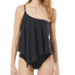 Michael Kors - ONE SHOULDER ASYMMERTRIC TANKINI SWIM TOP