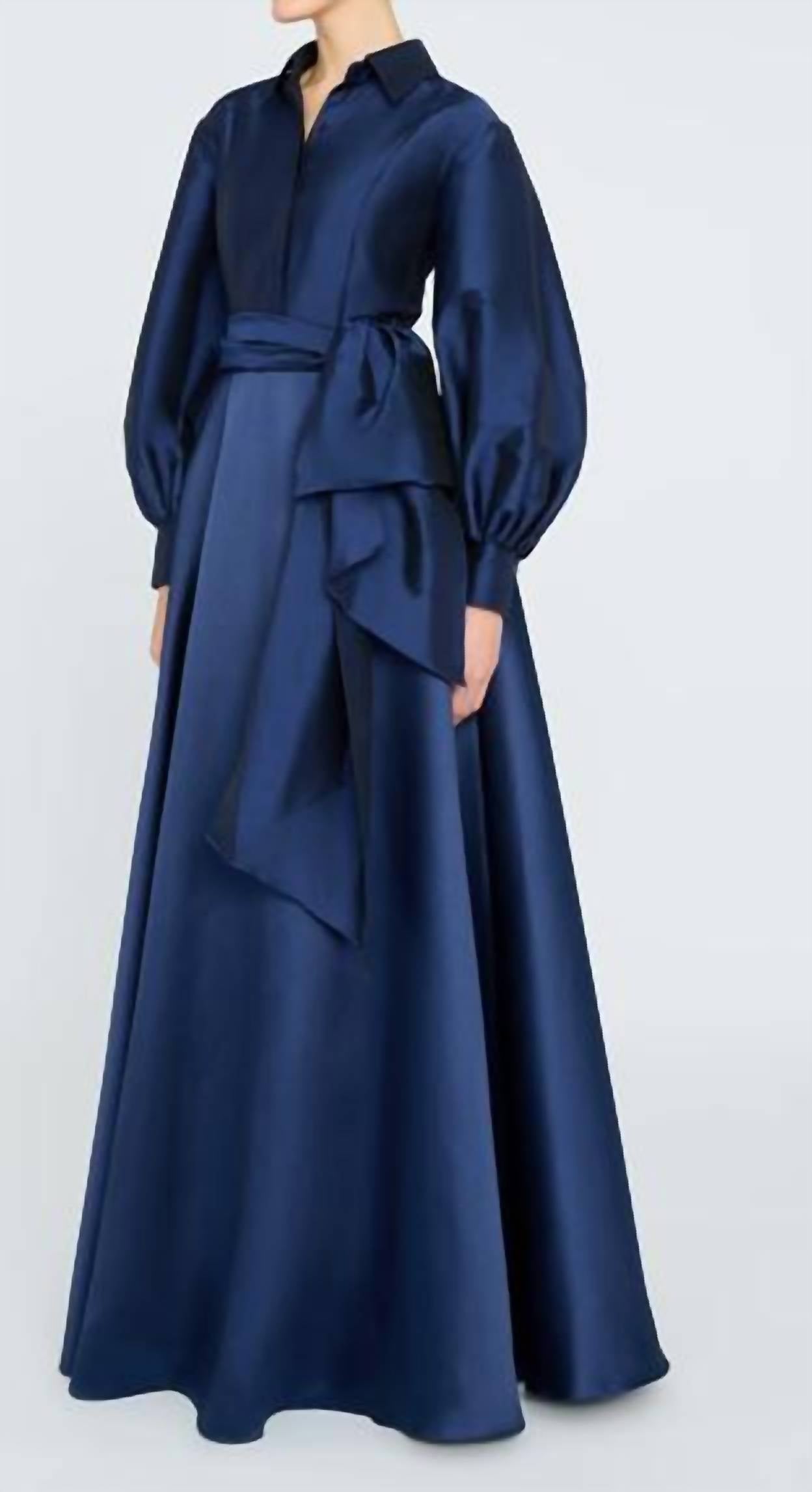 Theia - Frieda Shirtdress Gown