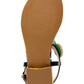 Betsey Johnson - Women's Aniston Beaded Fruit Themed Sandals