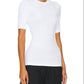 Enza Costa - Ribbed Jersey Tee Top