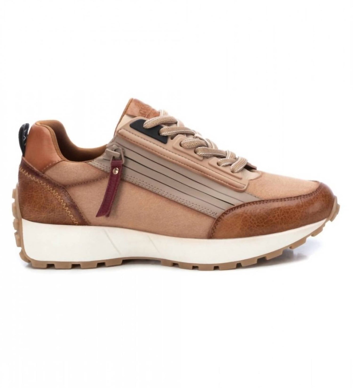 Xti - WOMEN'S CASUAL LEATHER SNEAKERS