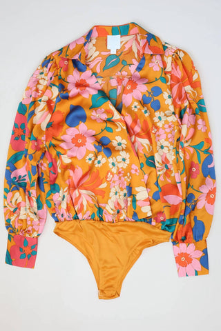 Entro - Floral Print Bodysuit