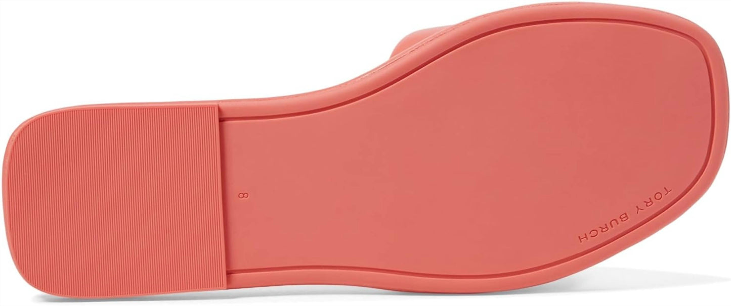 Tory Burch - Women Double T Sport Slide Sandal