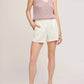 Gentle Fawn - Cleo Cotton Twill High Rise Shorts