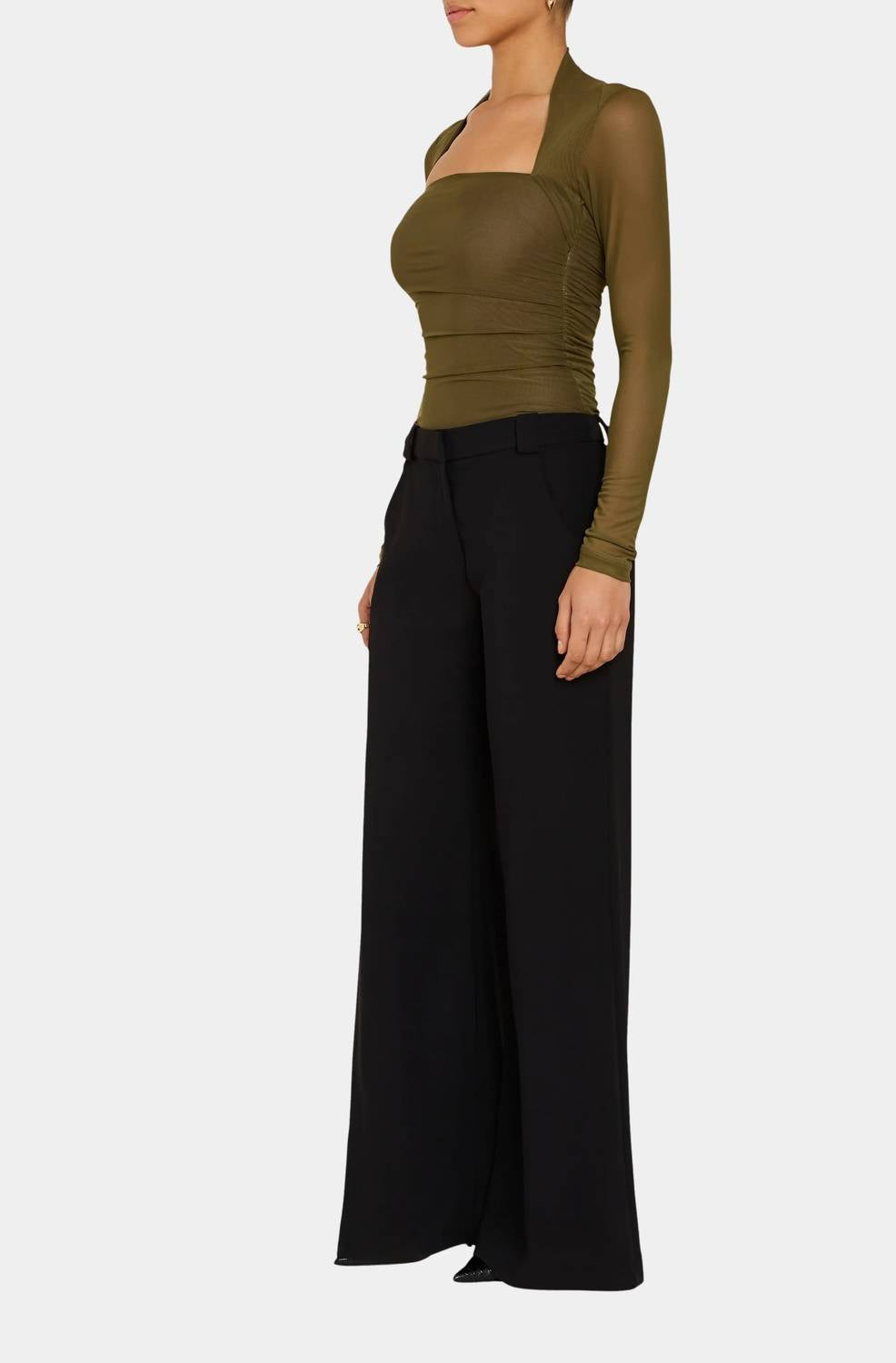 Amanda Uprichard - Delilah Long Sleeve Top