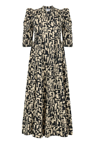 Bel Kazan - Vestido Willa Creme Sahara