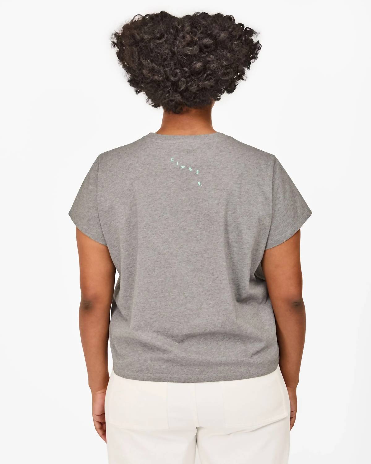 Clare V. - Classic Tee with Sardines