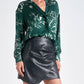 Elan - Long Sleeve Button Down Blouse