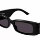 Balenciaga - Rectangular Non Polarized Sunglasses - Bb0260s - 001