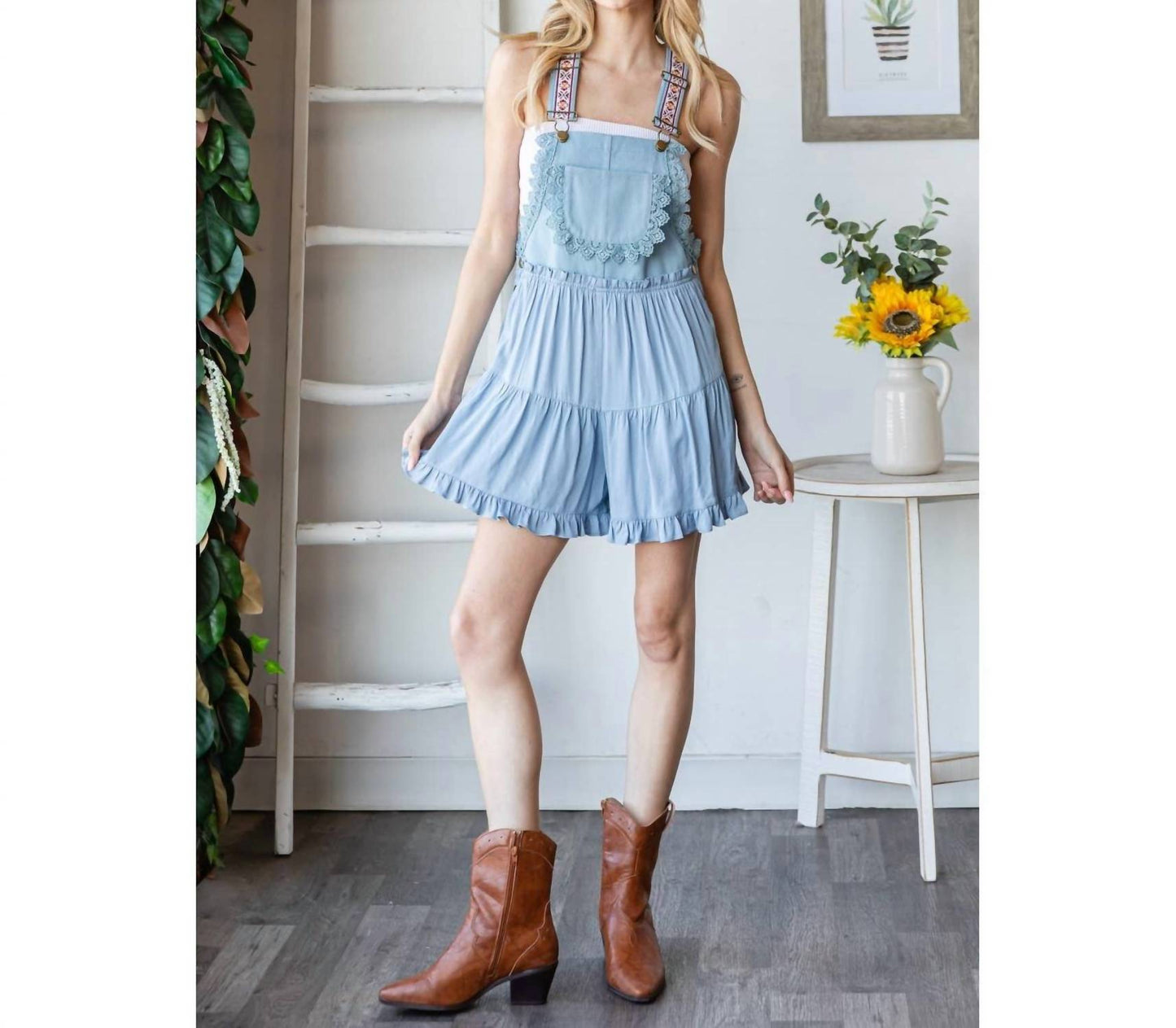 Veveret - Daisy Do Little Romper Overalls