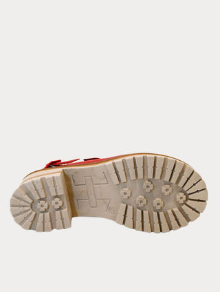 Salvia - Sandália de salto alto mel feminina