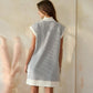 Bucketlist - Zip-up Textured Mini Dress