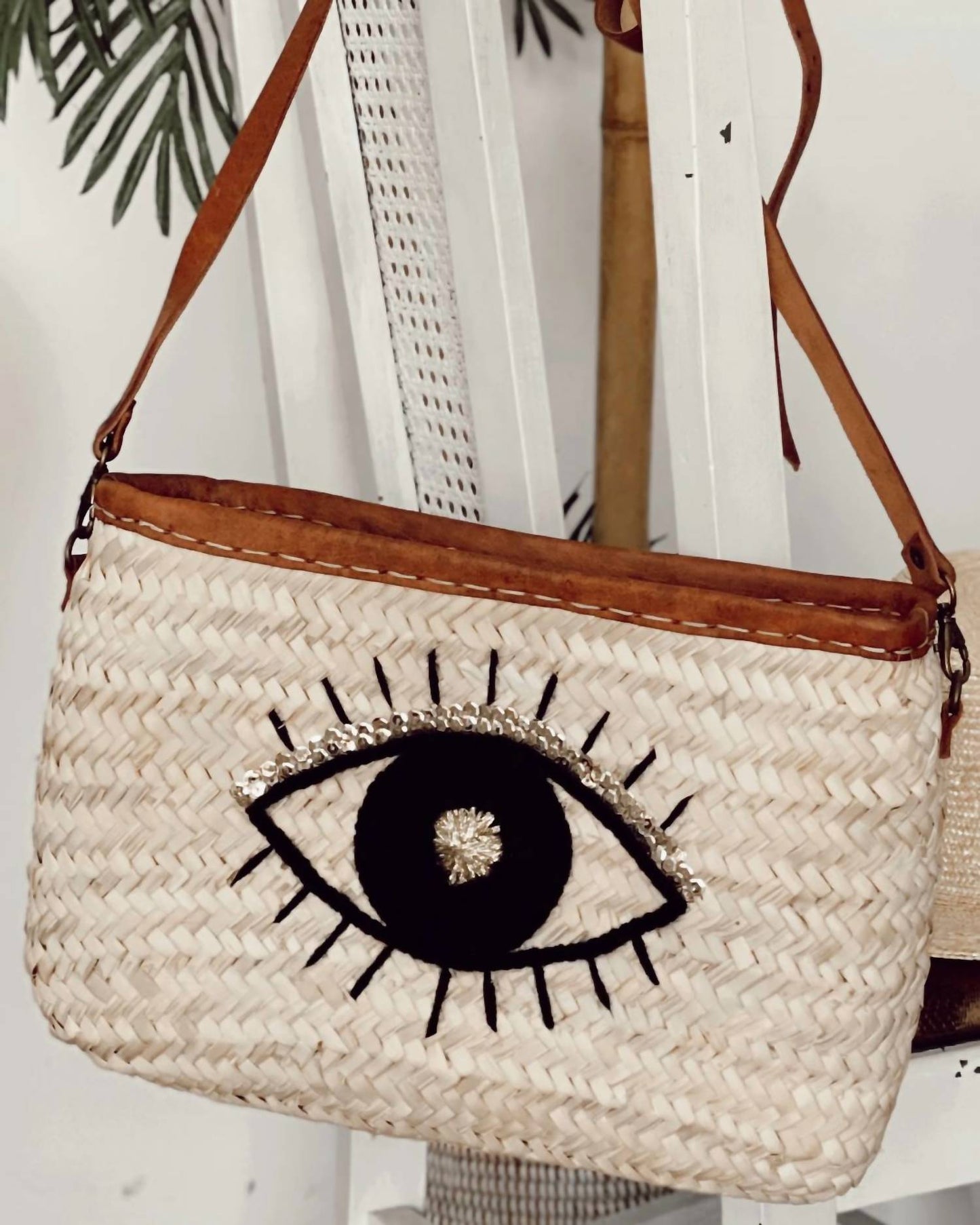 Z&L - Women's Athena Evil Eye Shoulder Bag
