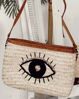 Z&L - Women's Athena Evil Eye Shoulder Bag