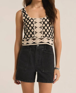 Z Supply - REGATA CROPPED CALLE CROCHET