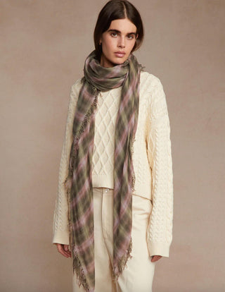 Chan Luu - Women's Plaid Scarf