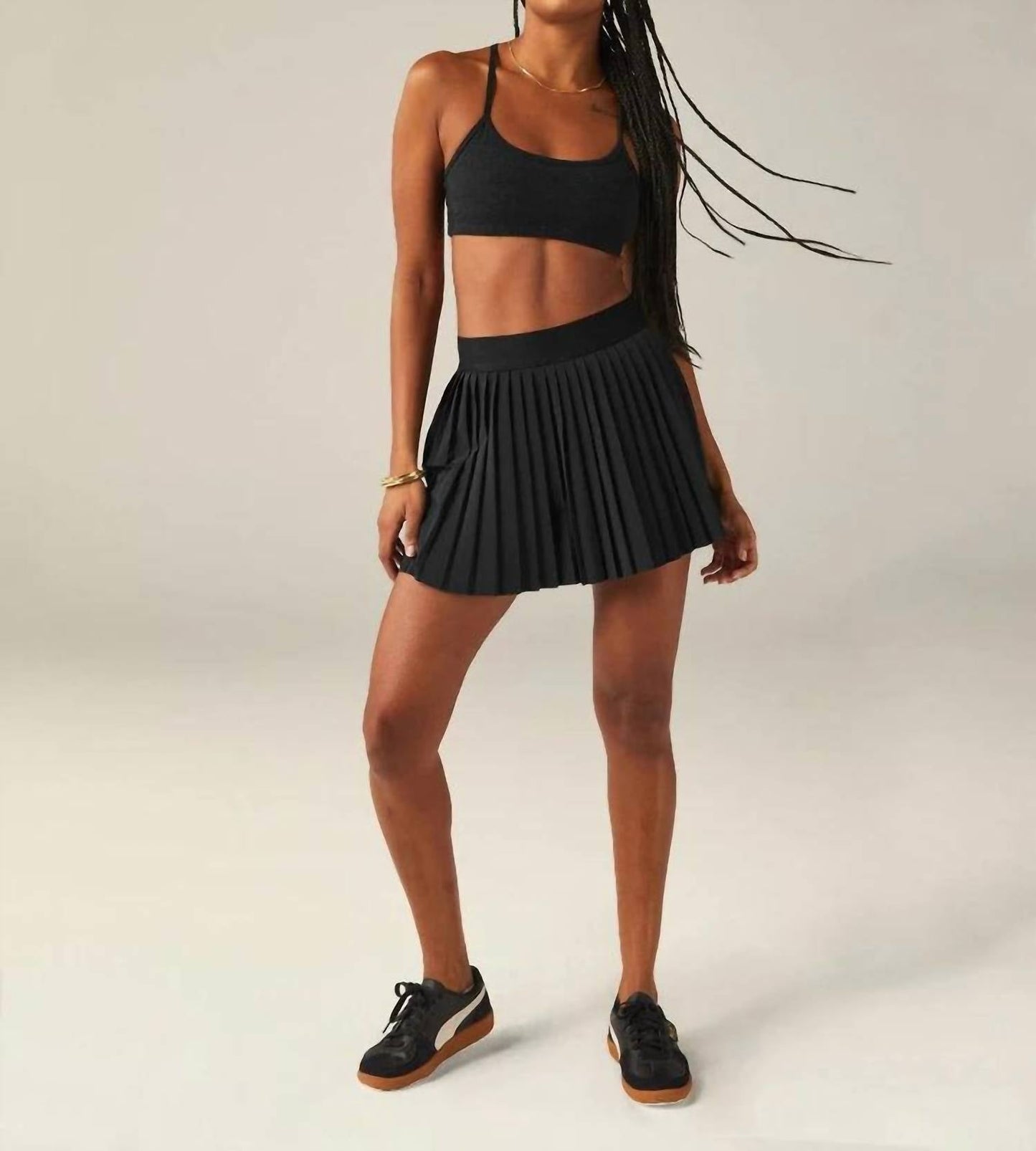 Beyond Yoga - If You Pleats Mini Skirt