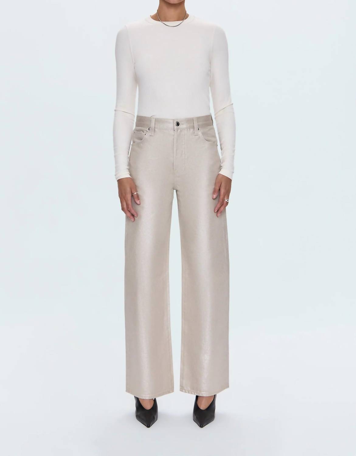 Pistola - Tate High Rise Wide Leg Jeans