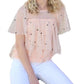 Eva Franco - Tiered Polka Dot Top