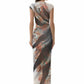 Afrm - Leaf Lotus Maxi Dress