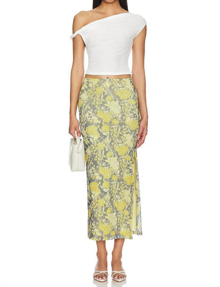 Free People - Saia Midi de malha Rosalie