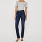 Ag Jeans - Mari Extended Mid Rise Slim Straight Jeans