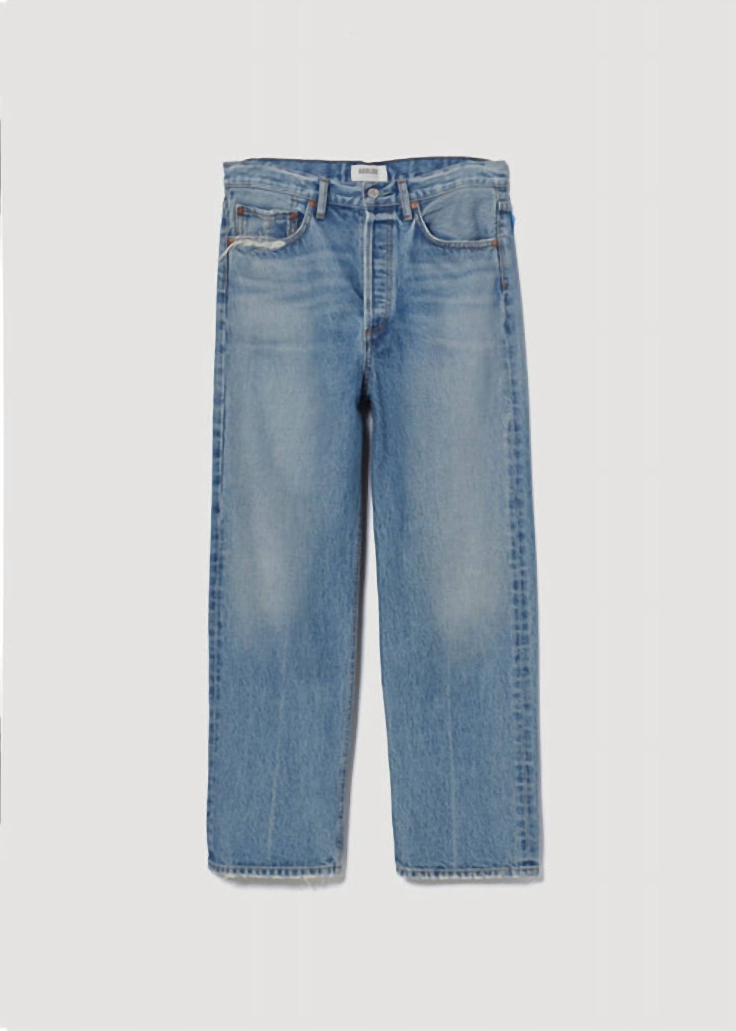 Agolde - 90's Crop Mid Rise Straight Jean