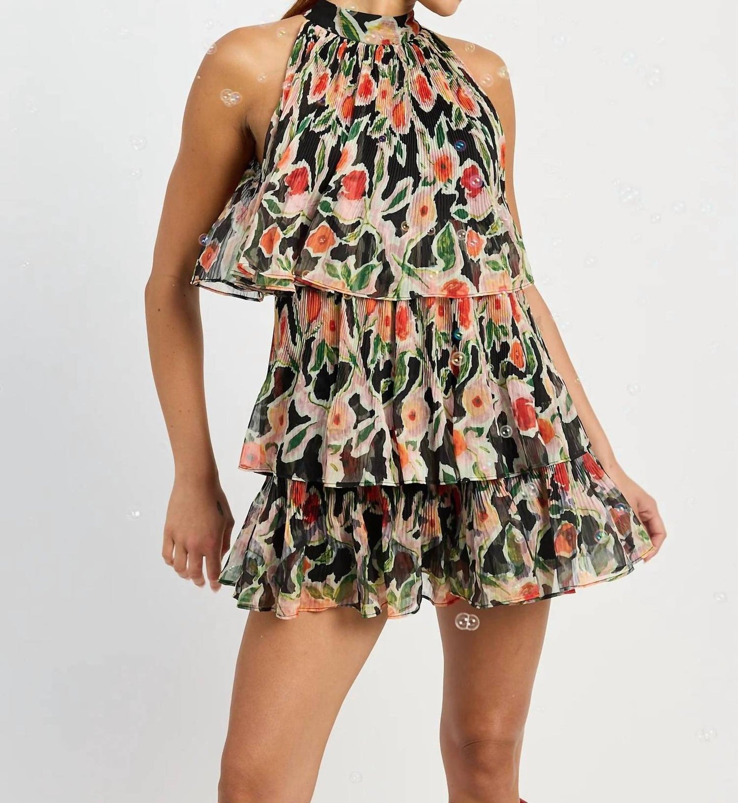 En Saison - Eden Tiered Pleated Romper