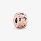 Pandora - Women's Row Of Hearts Clip Charm