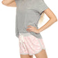 Pj Salvage - Live Life Gratefully Short Pajama Set