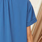 Entro - Textured Placket Top
