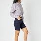Judy Blue - High Waist Garment Dyed Bermuda Shorts