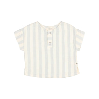 Búho - Boy's Sky Striped Gauze Shirt