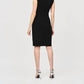 Joseph Ribkoff - Embellished Choker Collar Sheath Dress