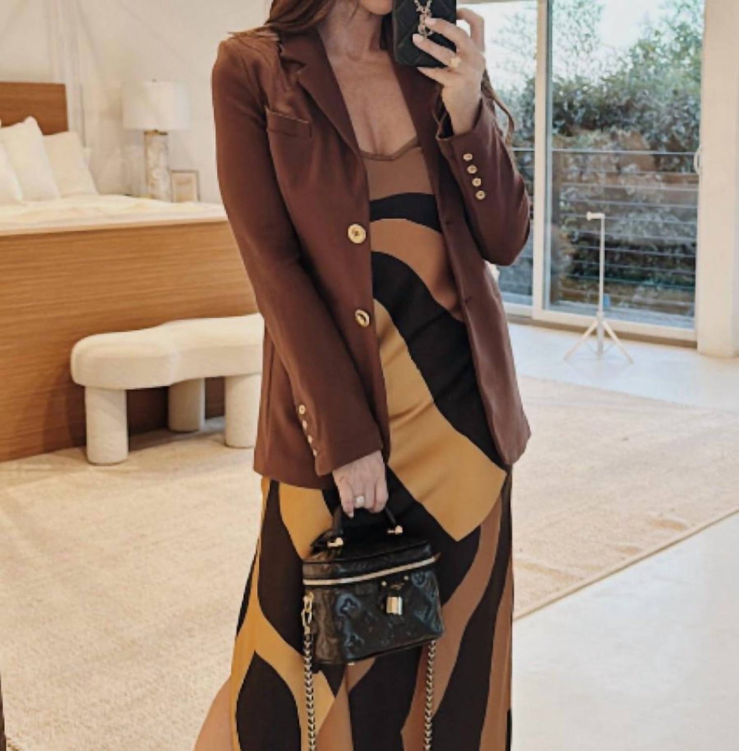 Care Tucker - Lennon Zipslip - Dress Desert Swirling Wind