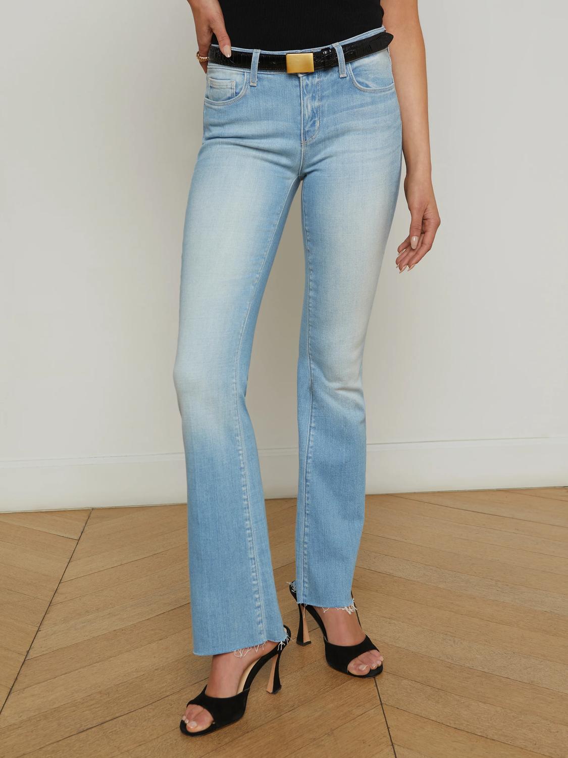 L'Agence - Sneeki Low Rise Straight Leg Jean