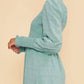 Trendsi - Annie Wear Textured Smocking Bodice Tiered Midi Dress